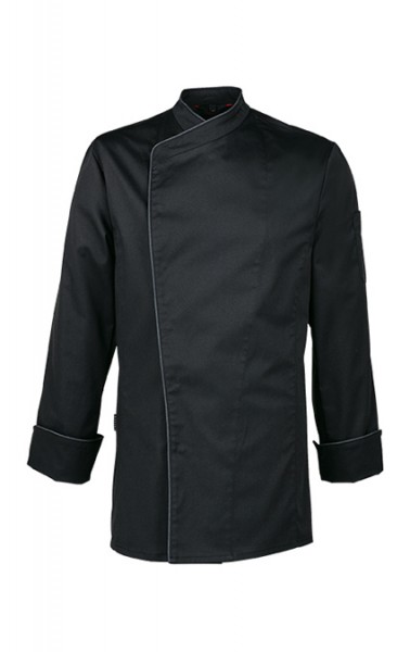 GREIFF Herrenkochjacke, Cuisine Premium, Style 5577 in schwarz