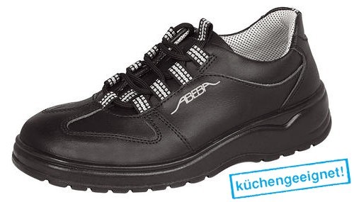 Arbeitsschuhe ABEBA 1038, schwarz, Halbschuh, S2