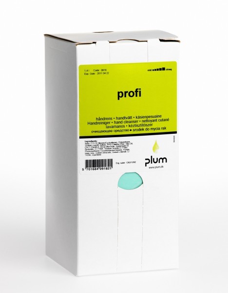 PLUM Handreiniger PROFI (VE = 8 x 1,4 L bag-in-box)