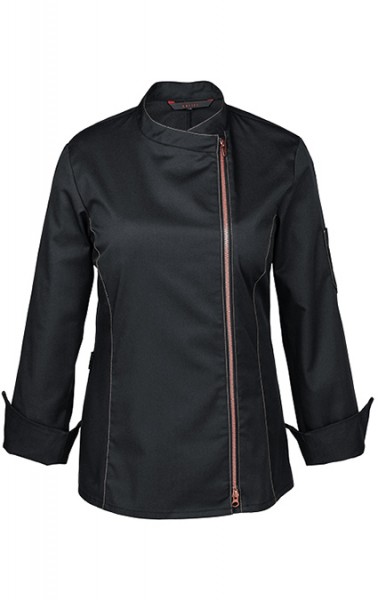 GREIFF Damenkochjacke Cuisine Premium, Style 5409 in schwarz