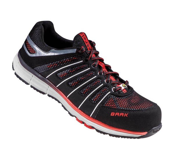 BAAK Sicherheitshalbschuh Modell Red, S1P, SRC, ESD