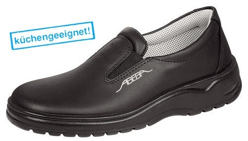 Arbeitsschuhe ABEBA 1137, schwarz, Slipper, O2