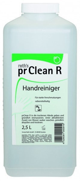 RATH´S Handreiniger pr Clean R mit PU-Reibemittel für starke Verschmutzungen, VE = 6 x 2,5 L Flasche