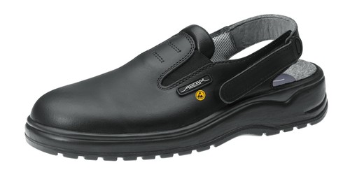 Arbeitsschuhe ABEBA 31135,ESD, schwarz, Clog, OB