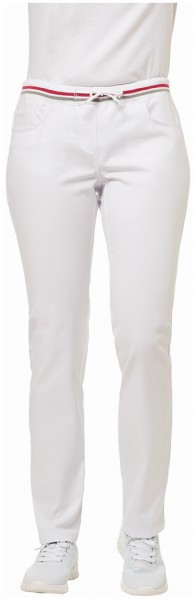 LEIBER Damenhose, Langgroesse, Modell 08/7741, in weiss