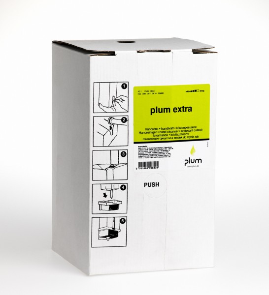 PLUM Handreiniger PLUM EXTRA (VE = 3 x 4,2 L bag-in-box)