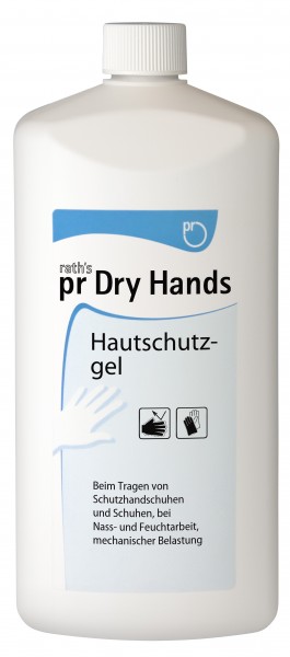 RATH´S Hautschutzgel pr Dry Hands (VE = 10 x 1,0 l Flasche)
