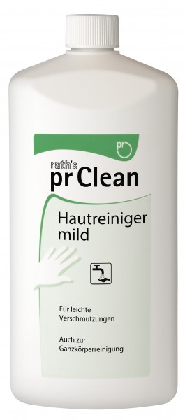 RATH´S Hautreiniger pr Clean für leichte Verschmutzungen (VE = 10 x 1,0 l Flasche)