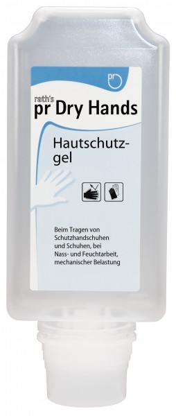 RATH´S Hautschutzgel pr Dry Hands Softflasche für Spender (VE = 10 x 1,0 l Flasche)