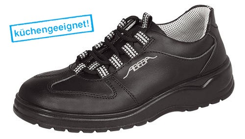 Arbeitsschuhe ABEBA 1138, schwarz, Halbschuh, O2