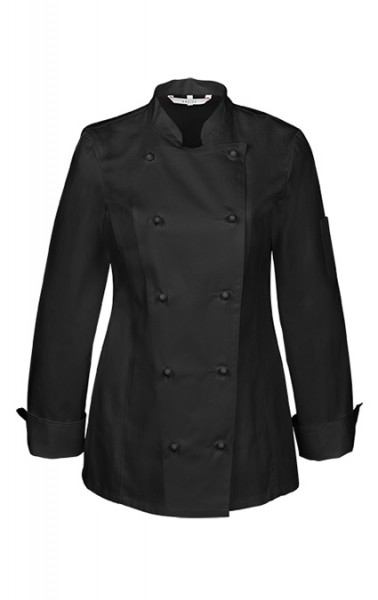 GREIFF Damenkochjacke, Cuisine Basic, Style 5407 in schwarz