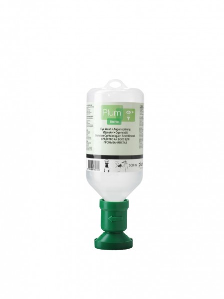 PLUM Augenspüllösung bei Fremdkörpern (VE = 12 x 500 ml Flasche)
