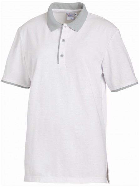 LEIBER Poloshirt Unisex, 1/2 Arm, 08-2742 in weiss