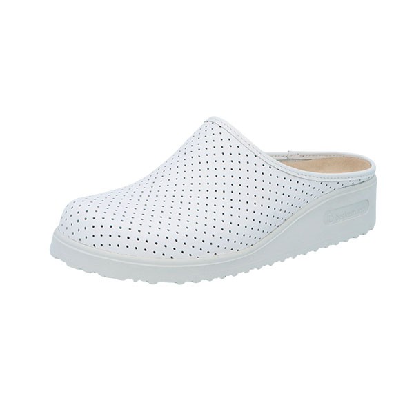 BERKEMANN Clog TEC-PRO-THORDU, weiß, perforiert