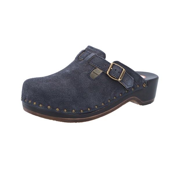 BERKEMANN Clog RIEMEN-TOEFFLER, blau