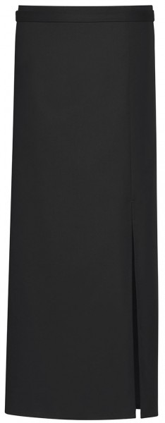 GREIFF Bistro-Schürzen, Style 4015, mit Seitenschlitz links, schwarz