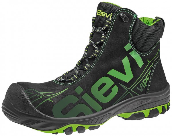 SIEVI Sicherheitsschuhe, Hohe Schuhe, VIPER HIGH +, S3, ESD, SRC