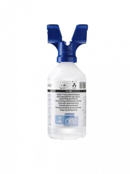 PLUM Augenspüllösung pH-Neutral DUO bei Säuren und Alkali (VE = 6 x 500 ml Flasche)