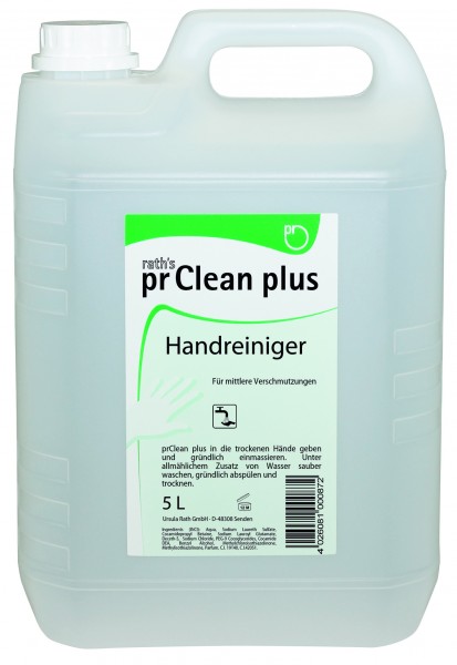 RATH´S Handreiniger pr Clean plus für mittlere Verschmutzungen (VE = 4 x 5,0 L Kanister)