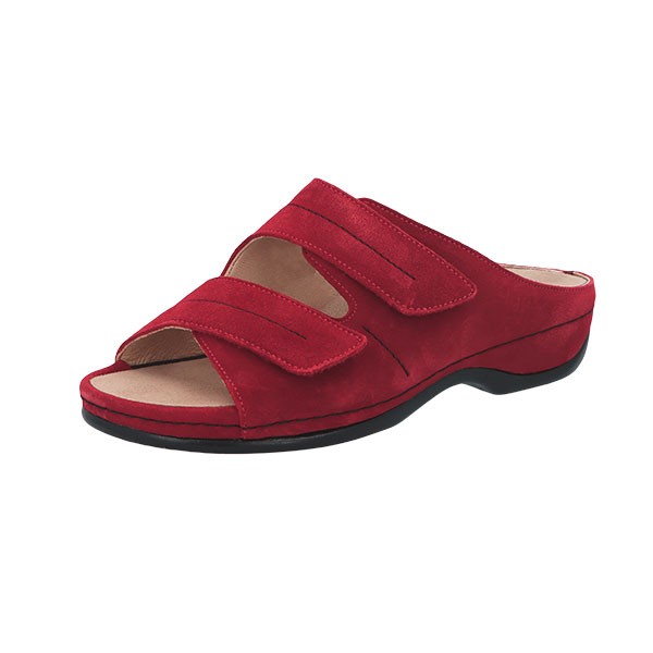 BERKEMANN Damen-Sandale FEDORA, rot, waschbar