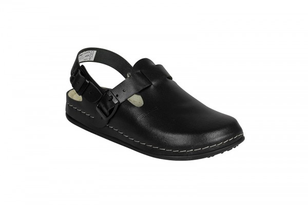 AWC, TIEFBETT Naturform CLASSIC LINE, Clog, schwarz, 12146-01, Berufsschuhe, SRA