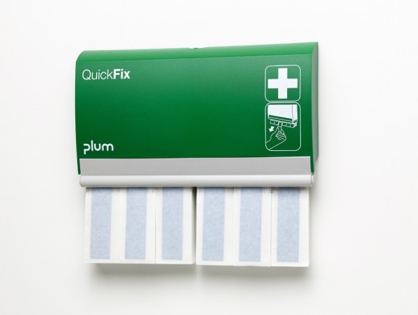 PLUM QuickFix Pflasterspender Fingerverbände detectable mit integr. Metallfläche